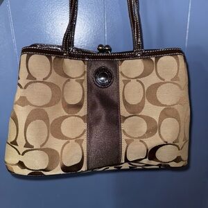 Elegant Brown Designer Tote Bag